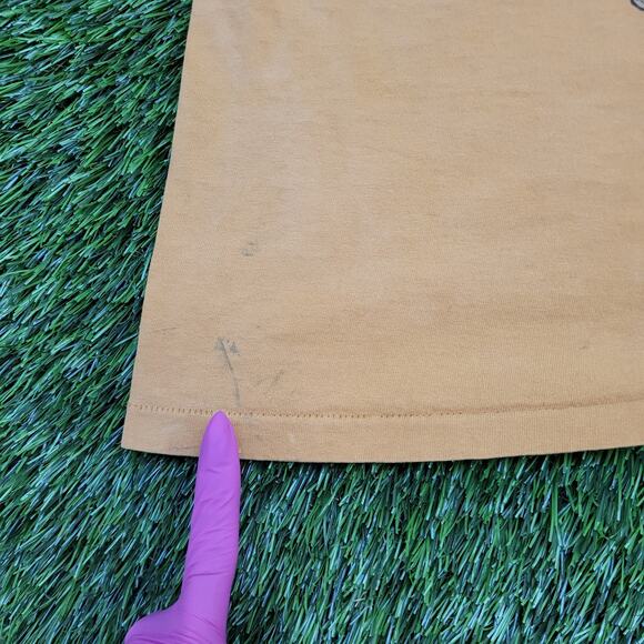 Vintage 90s Funny Work-Sucks Tank-Top Medium 19x25 Harrahs-Laughlin - Picture 5 of 16